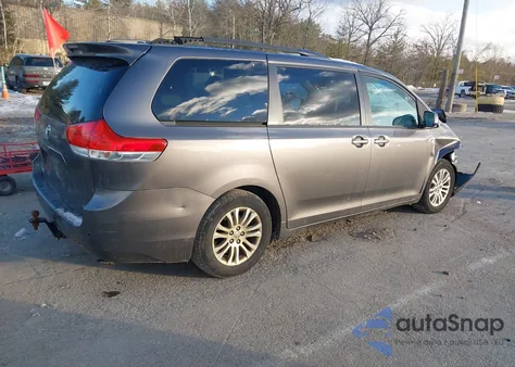 2011 Toyota Sienna Xle V6 из США, поврежденный, VIN 5TDYK3DC3BS098055